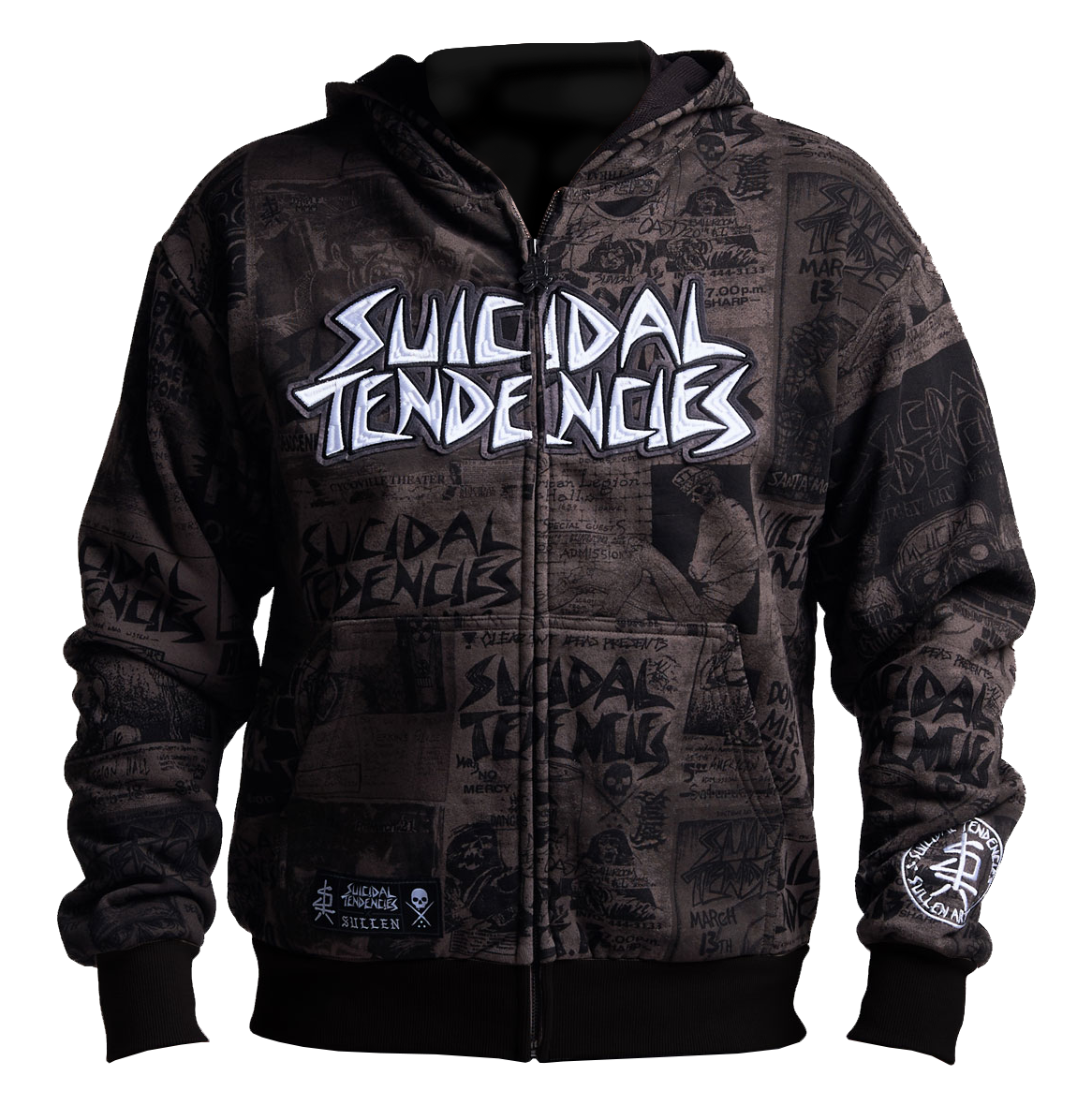 ST Posted Zip-Up front and back