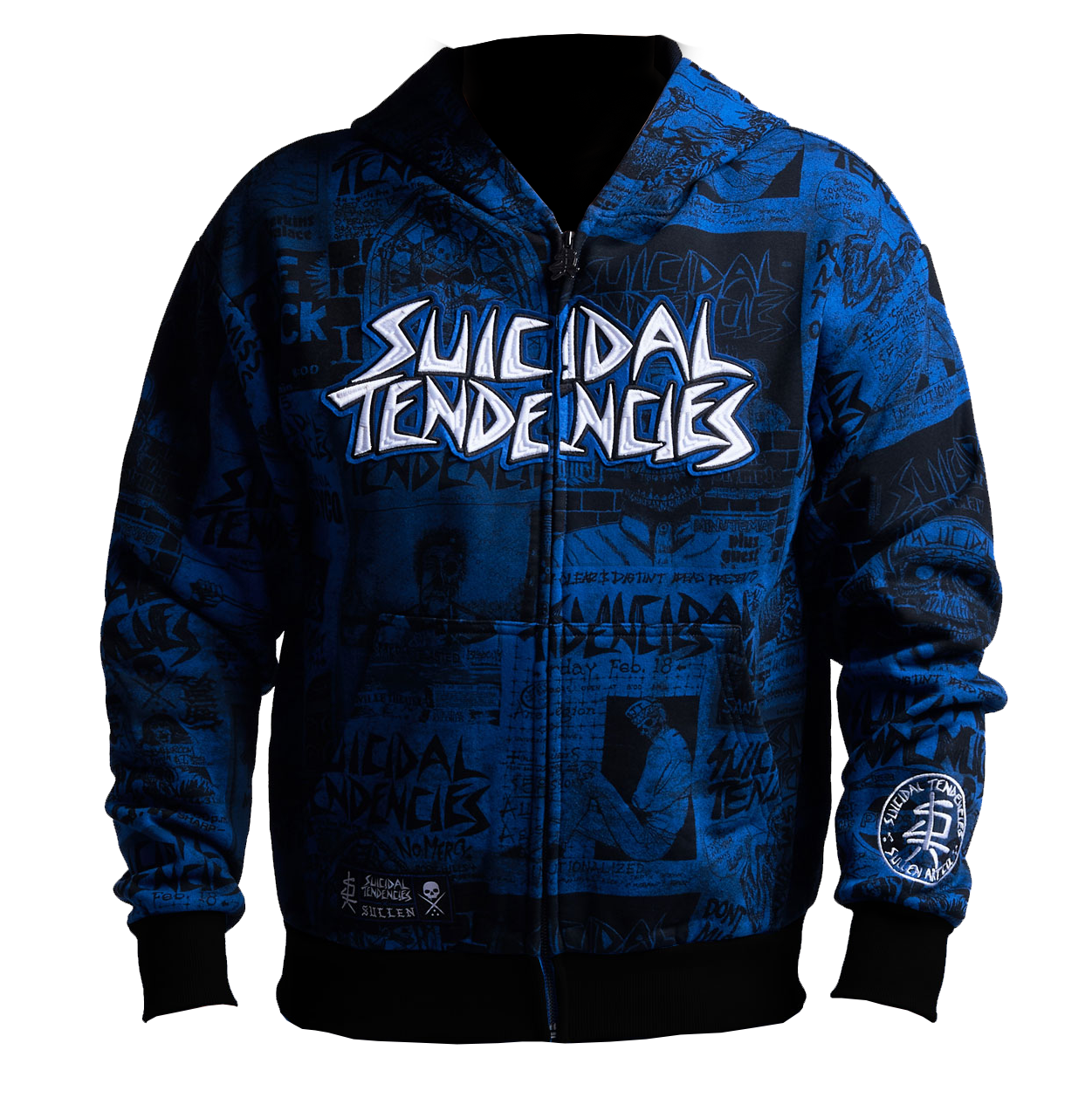 ST Posted Zip-Up front and back