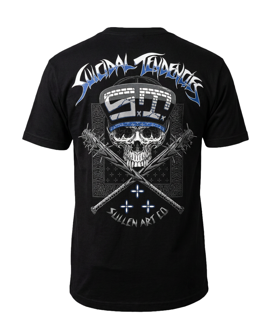 Cyco Badge tee — front and back view