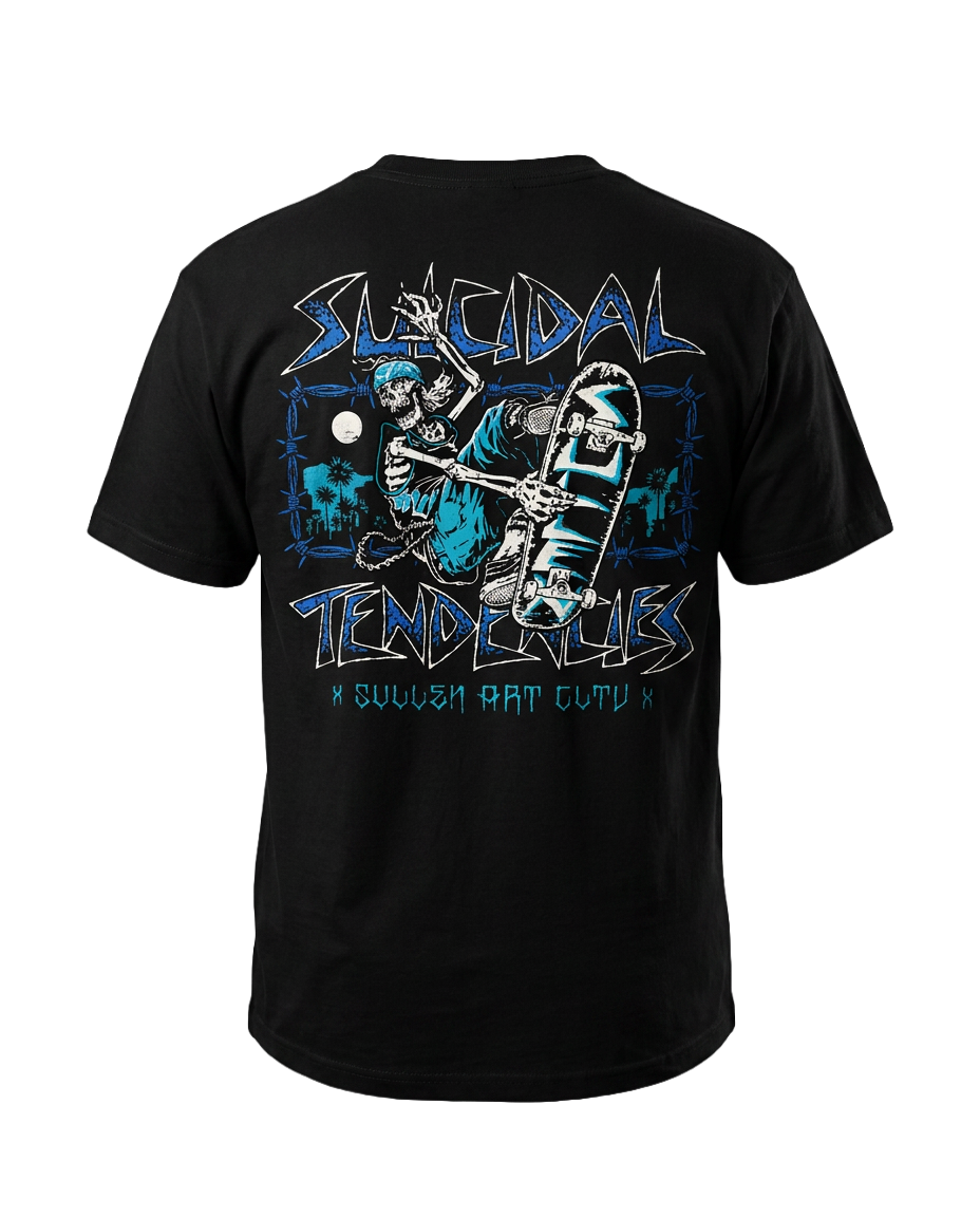 Venice Sk8r tee — front and back view